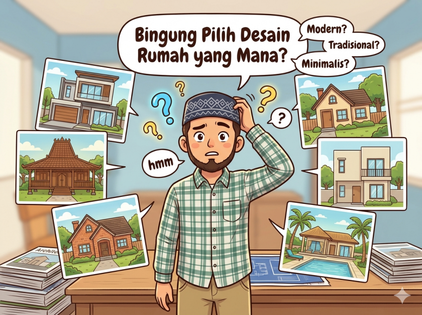 Bingung memilih desain?